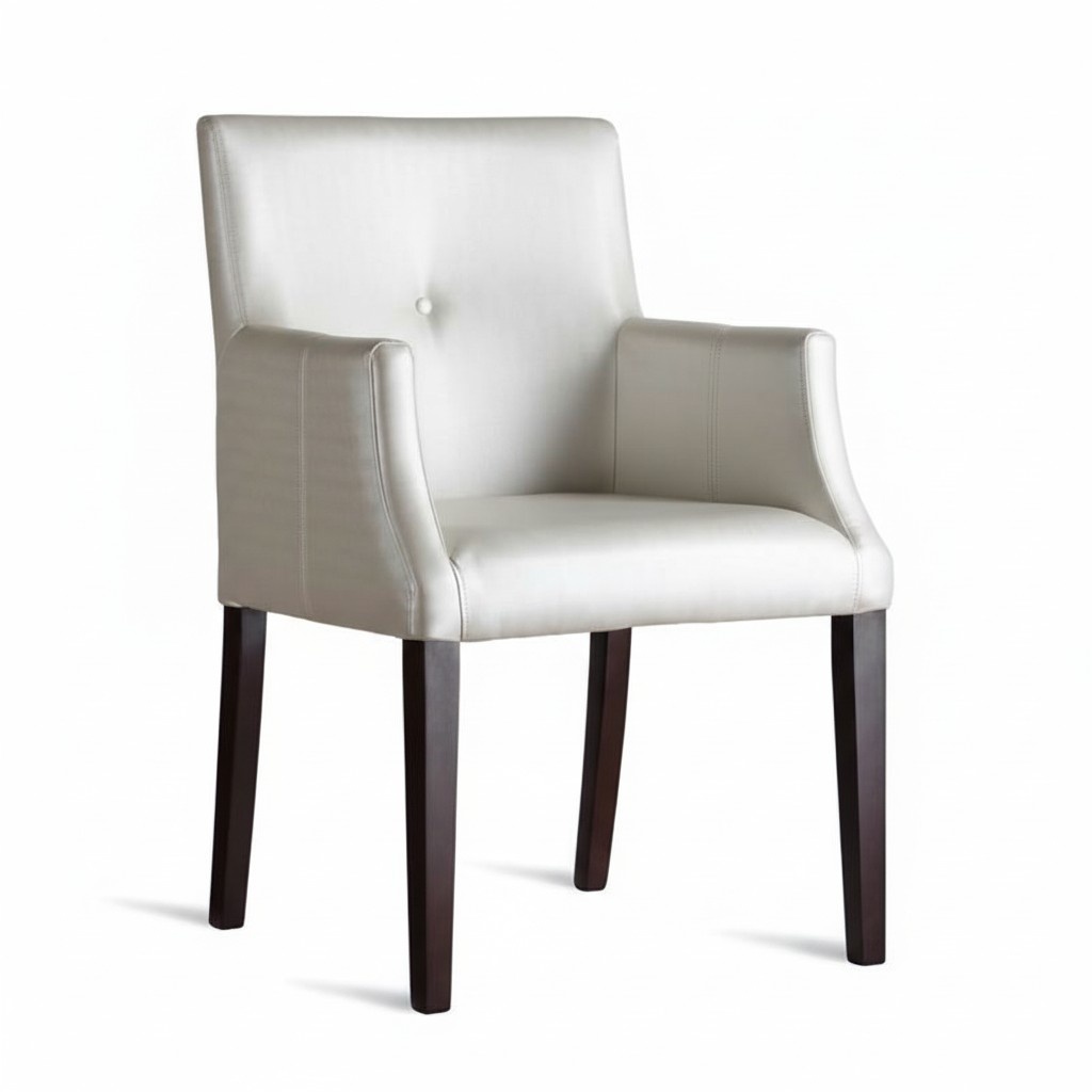 Design Chesterfield Stuhl Stoff Stühle Polster Luxus Sessel Esszimmer
