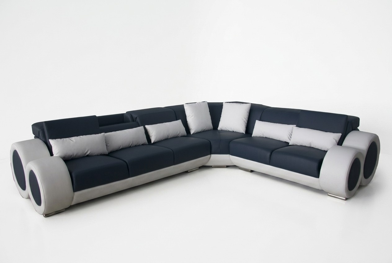 Design Eck Couch Polster Sofa Leder Sitz Garnitur Moderne Couchen Sofas