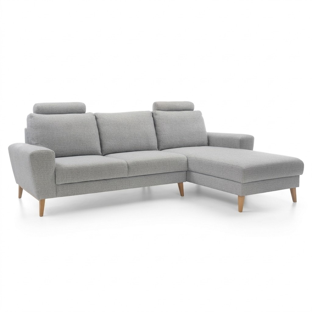 Design Ecksofa Couch Multifunktion Wohnlandschaft Textil Polster Sofas Leder