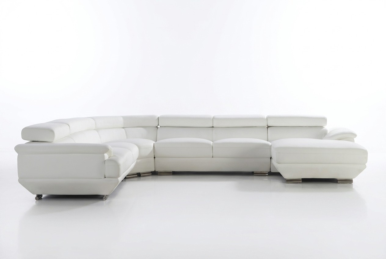 Design Ecksofa Leder Sofa Couch Polster Eck Wohnlandschaft Sitz Garnitur