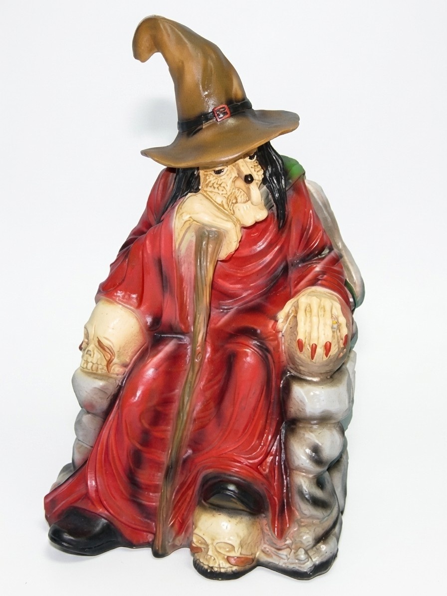 Design Hexe Figur Statue Skulptur Figuren Skulpturen Deko Statuen