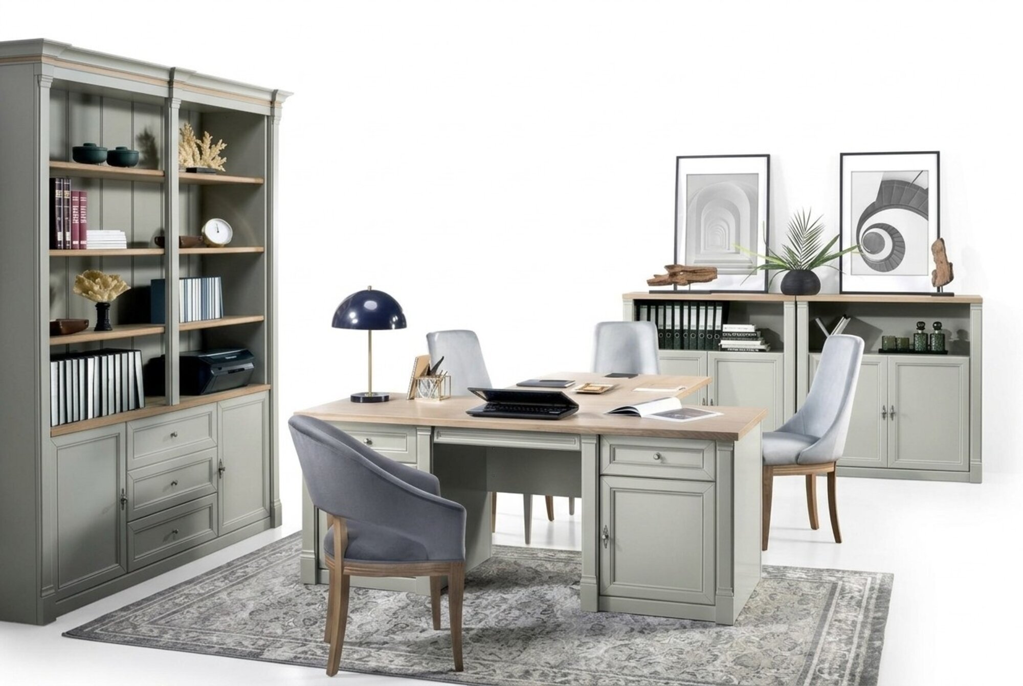 Design Kommode Anrichte Side Lowboard Dekorative Schrank Regal Luxus Wohn