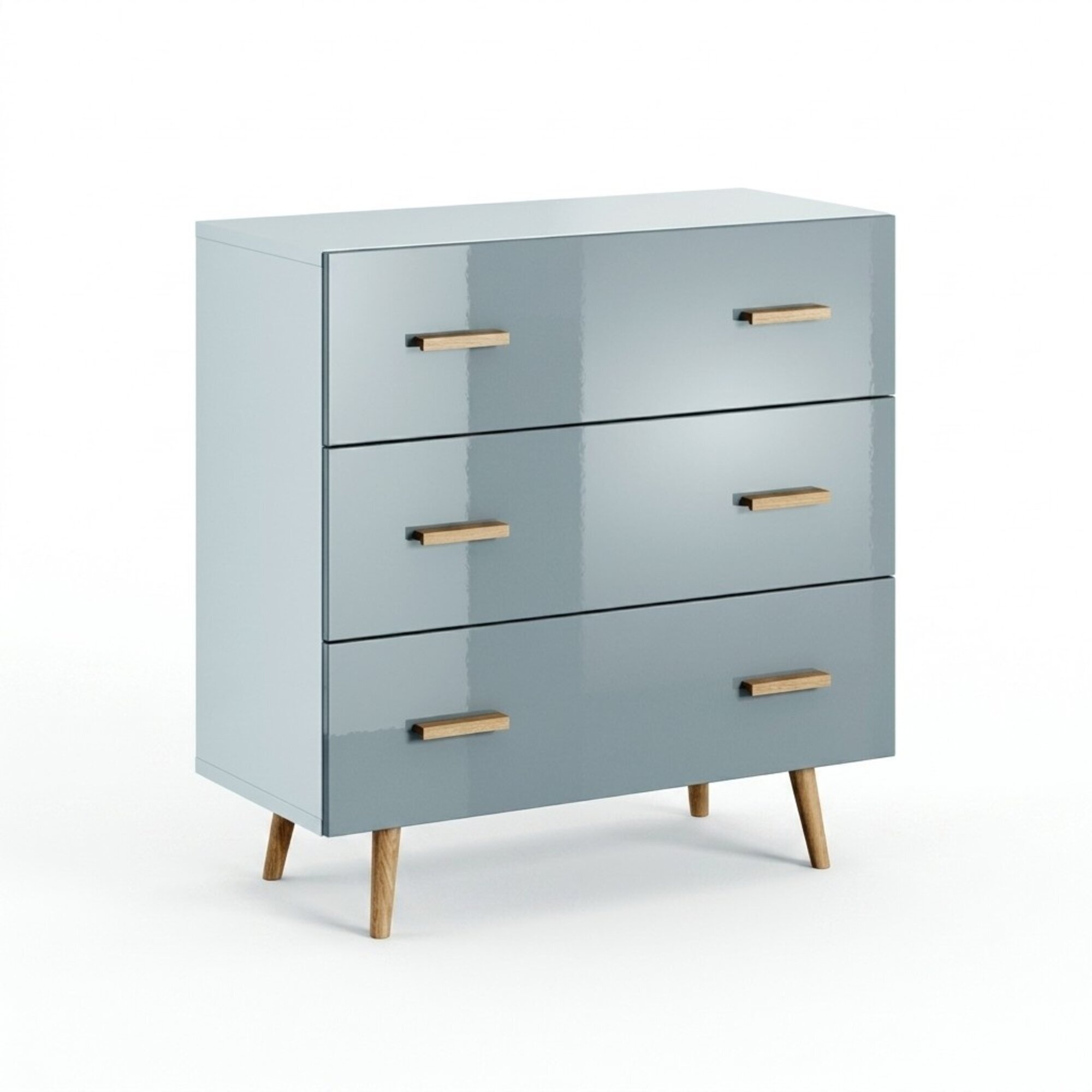 Design Kommode Holz Schrank Hochschrank Anrichte Schubladen Schränke Kommoden