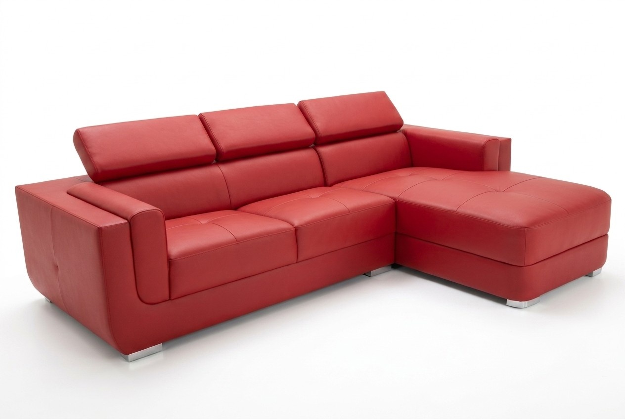 Design Leder Polster Sitz Ecke Leder Eck Landschaft Zimmer Neu Wohn Sofa mit USB
