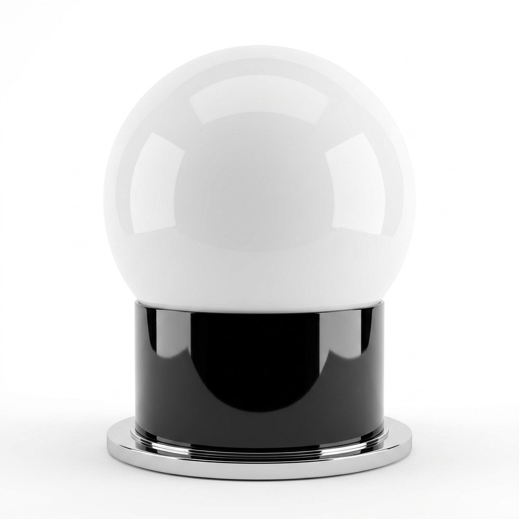 Design Leuchte Lampe Rund Lampen Tischleuchten Leuchten Tischlampe Italien Neu