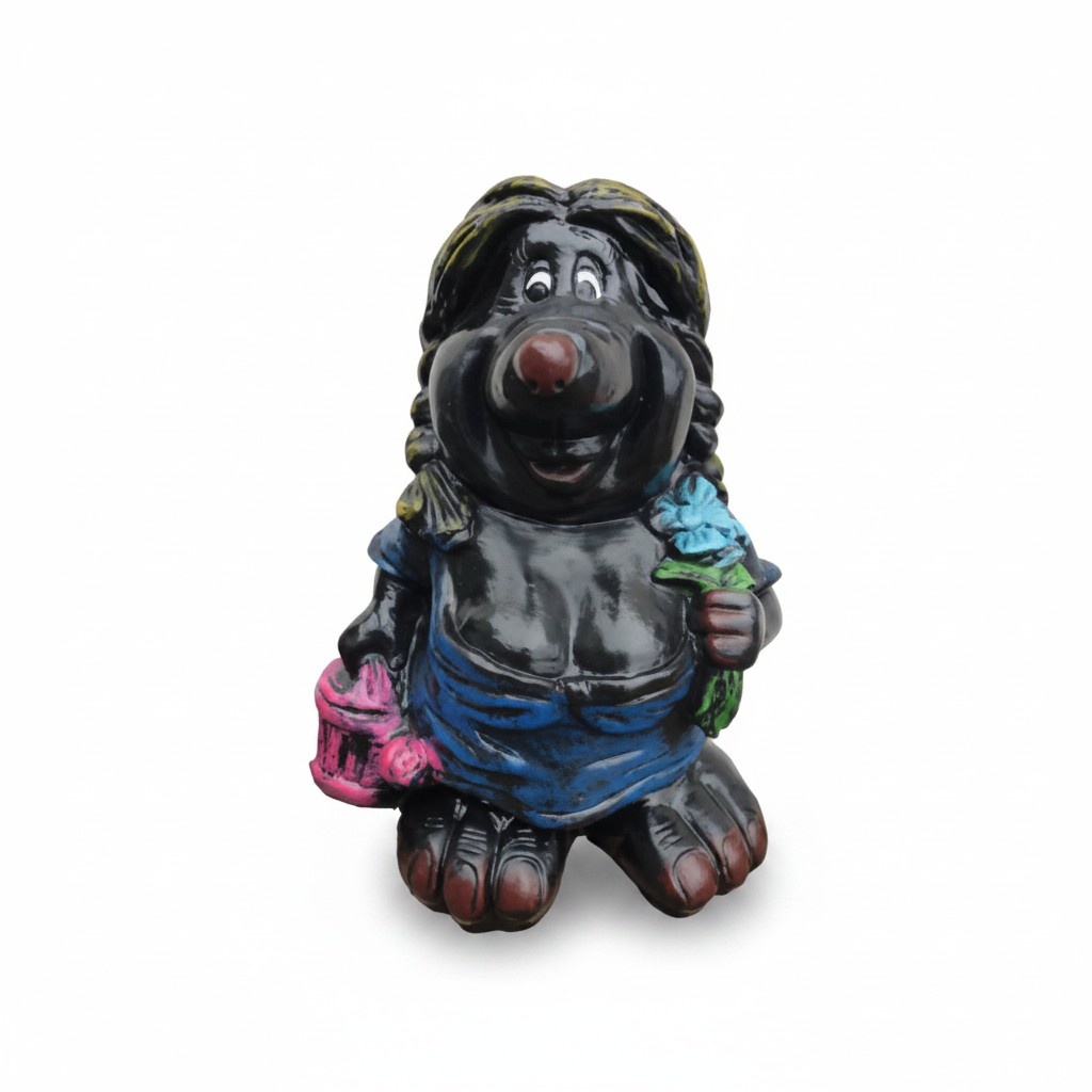 Design Maulwurf Fräulein Farten Deko Figur Statue Skulptur Figur