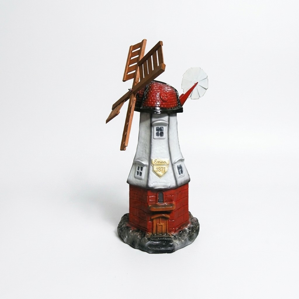 Design Mühle Figur Statue, Skulptur Höhe 73 cm