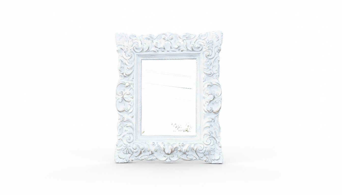 Design Rechteckiger Spiegel Deko Spiegel Wand Antik Still Dekoration