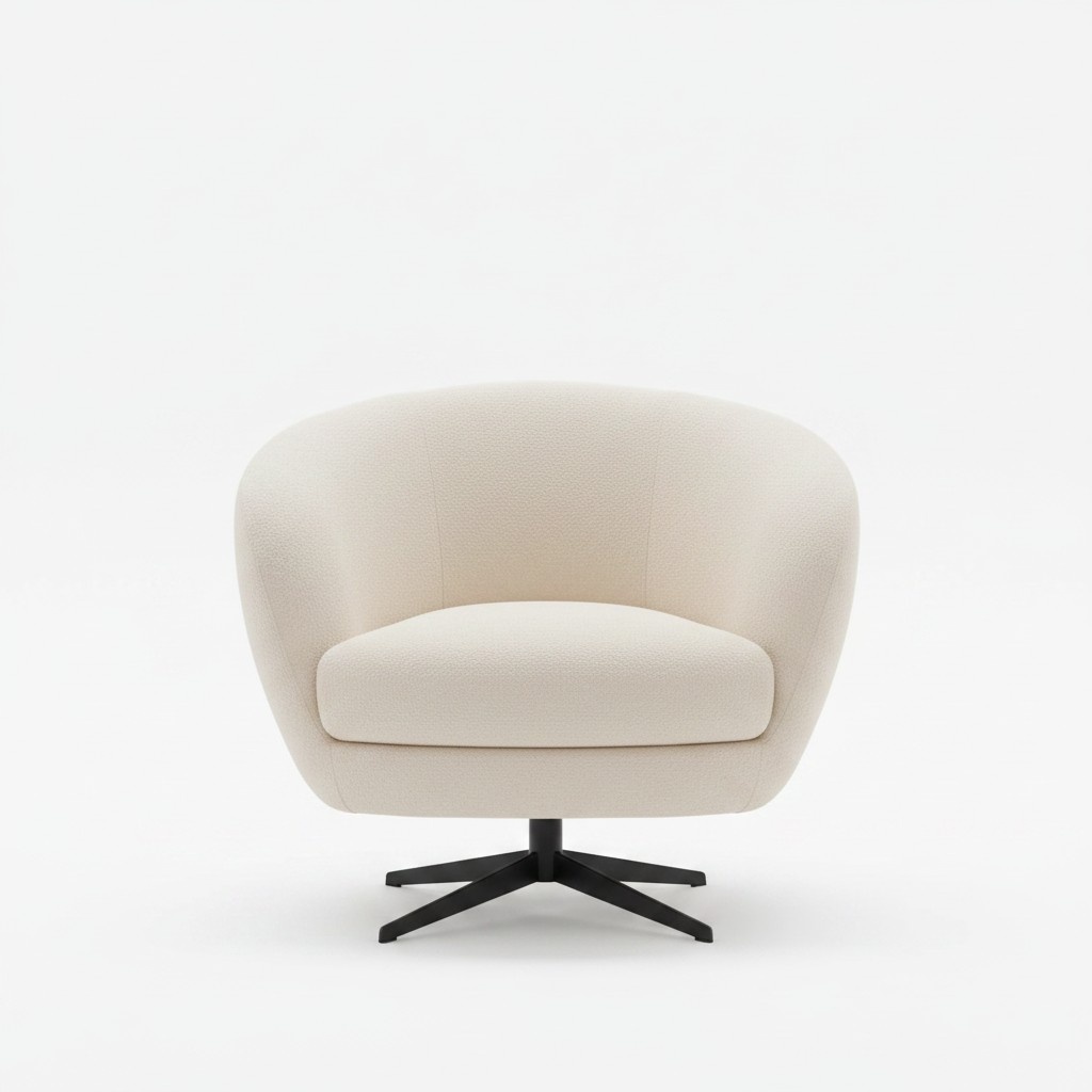Moderner Luxus-Relax-Sessel in Beige