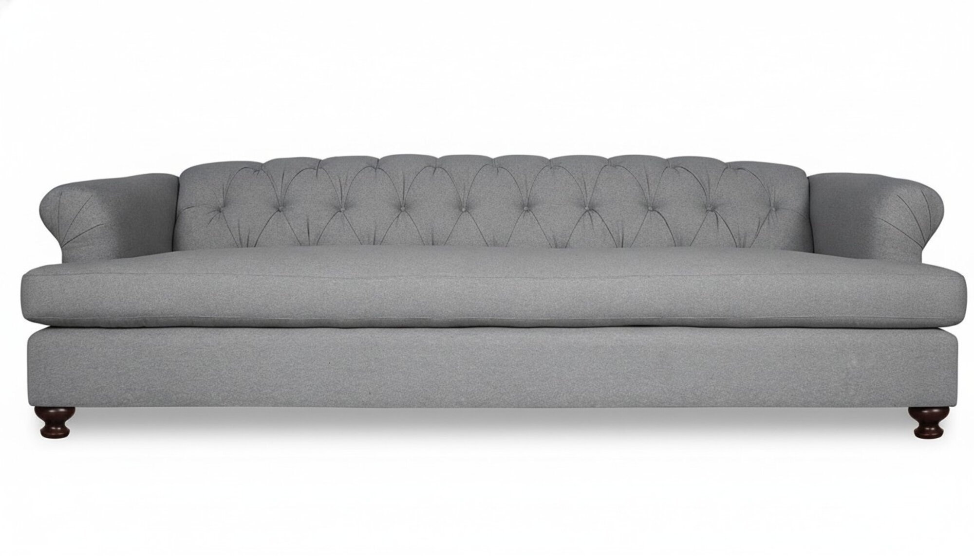 Design Sofa 3 Sitzer Chesterfield Stoff Couch Sofa Polster Sofas Neu