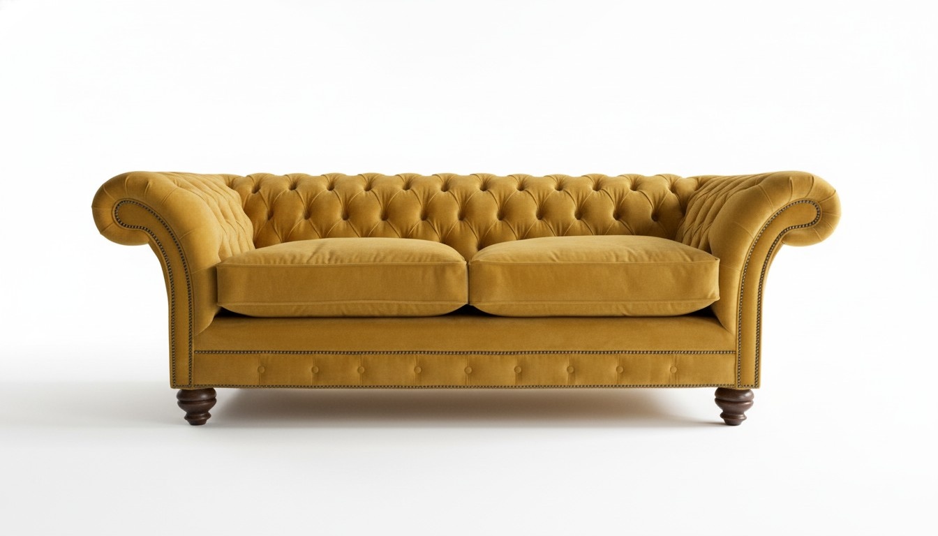 Design Sofa 3 Sitzer Couch Polster Luxus Klassische Textil Sofas