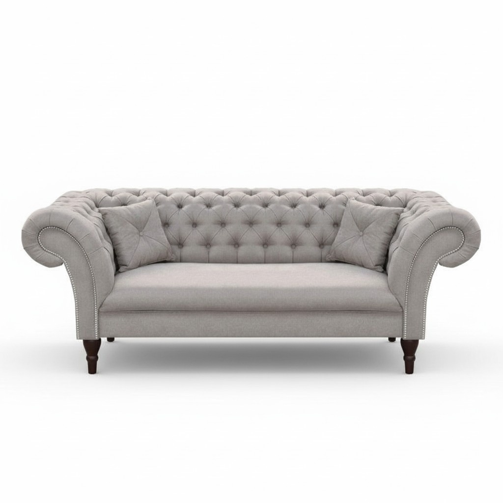 Design Sofa Chesterfield Polster Couch Big XXL 235cm Sofas Couchen Lounge Club