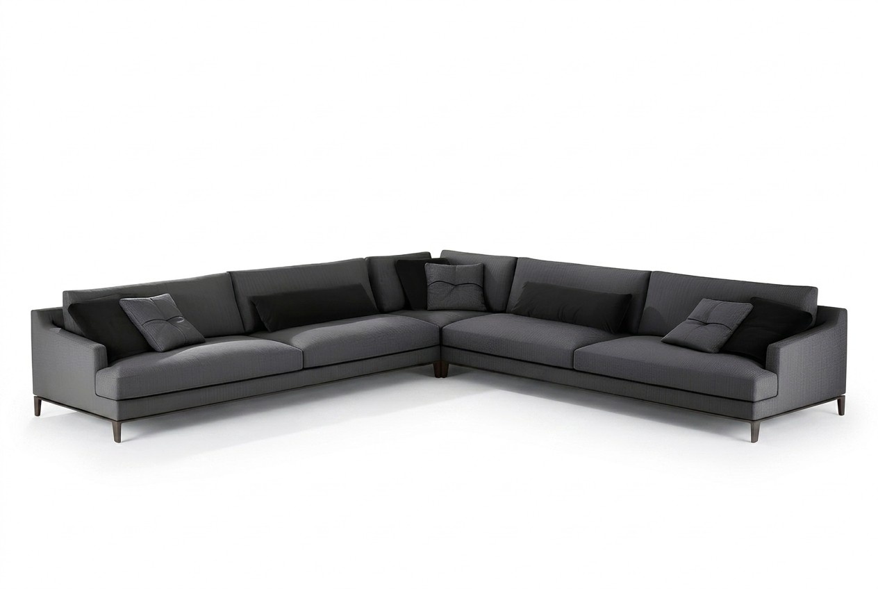 Design Sofa Ecksofa Polster Eckgarnitur Couchen Stoff Wohnlandschaft Neu