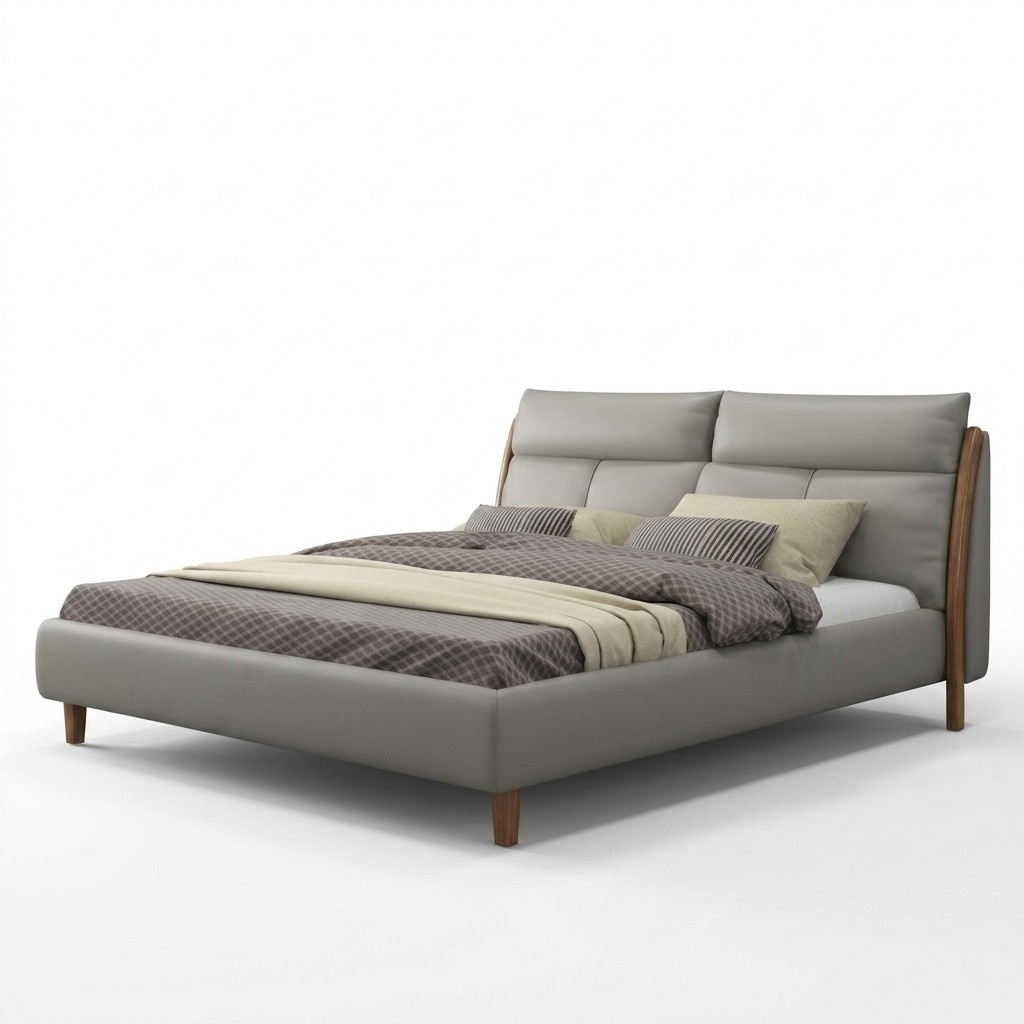 Design Textil Bett Ehe Modernes Hotel Gestell Luxus Doppel Betten