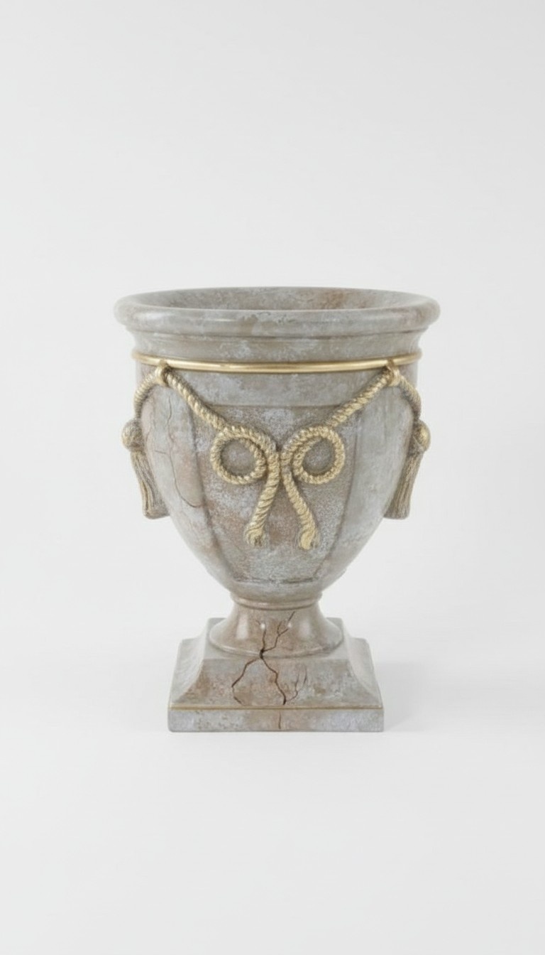 design Vase Kelch XXL Vasen Dekoration Blumen Dekorative Antik Stil Raum