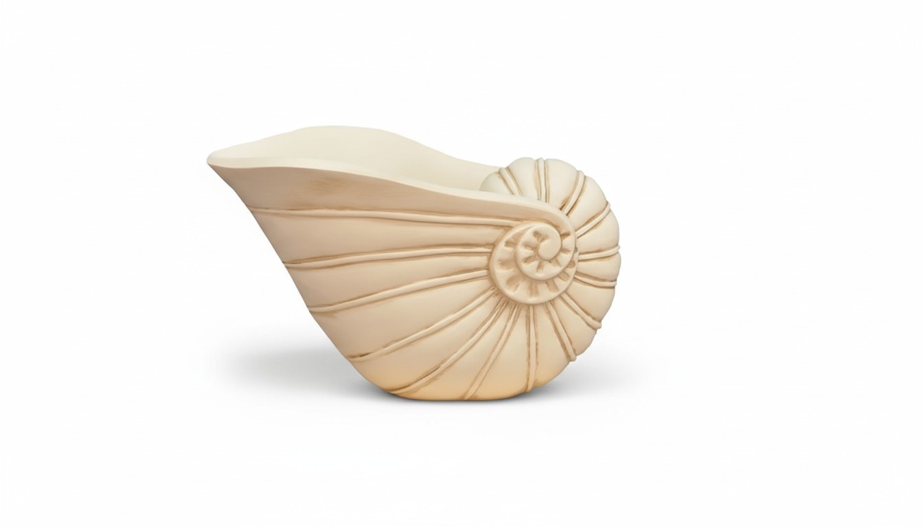 Design Vase Vasen Schale Obst Schalen Dekoration Muschel Dekorative Tisch