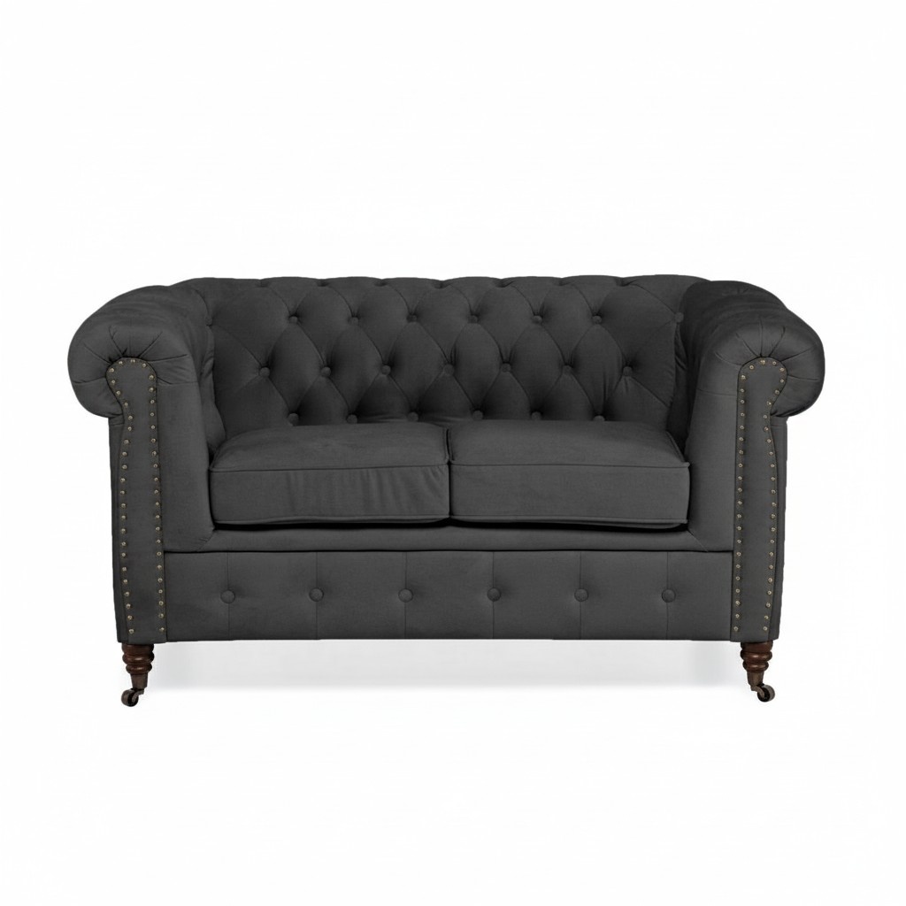 Design Zweisitzer Möbel 2 Sitzer Sofa Couch Polster Lounge Club Couchen