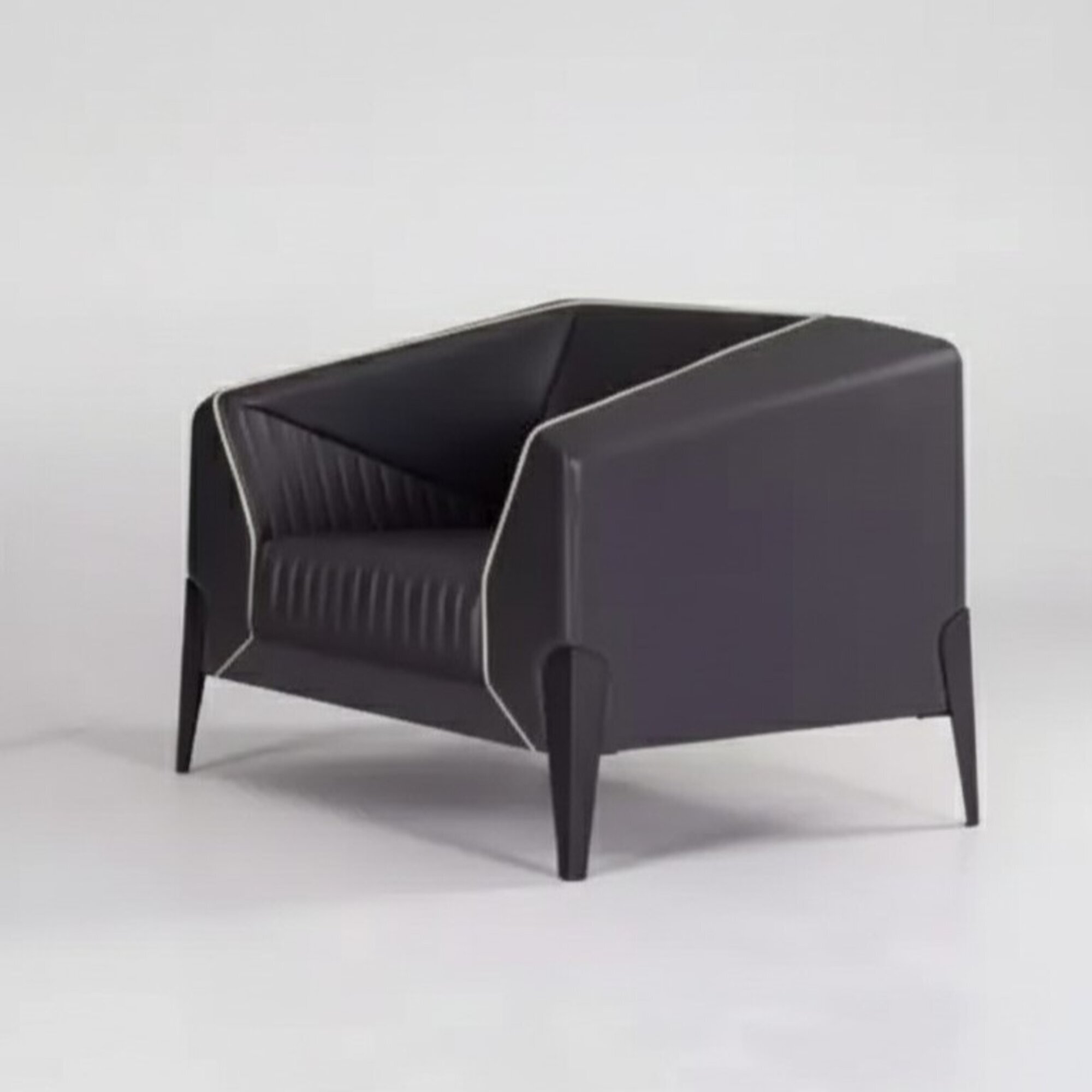 Designer Büro Sessel Textil Möbel Stoff Arbeitzimmer Einrichtung Polstersessel