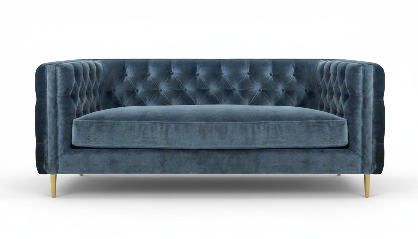 Designer Chesterfield Modern Sofa Couch Dreisitze Wohnzimmer Einrichtung