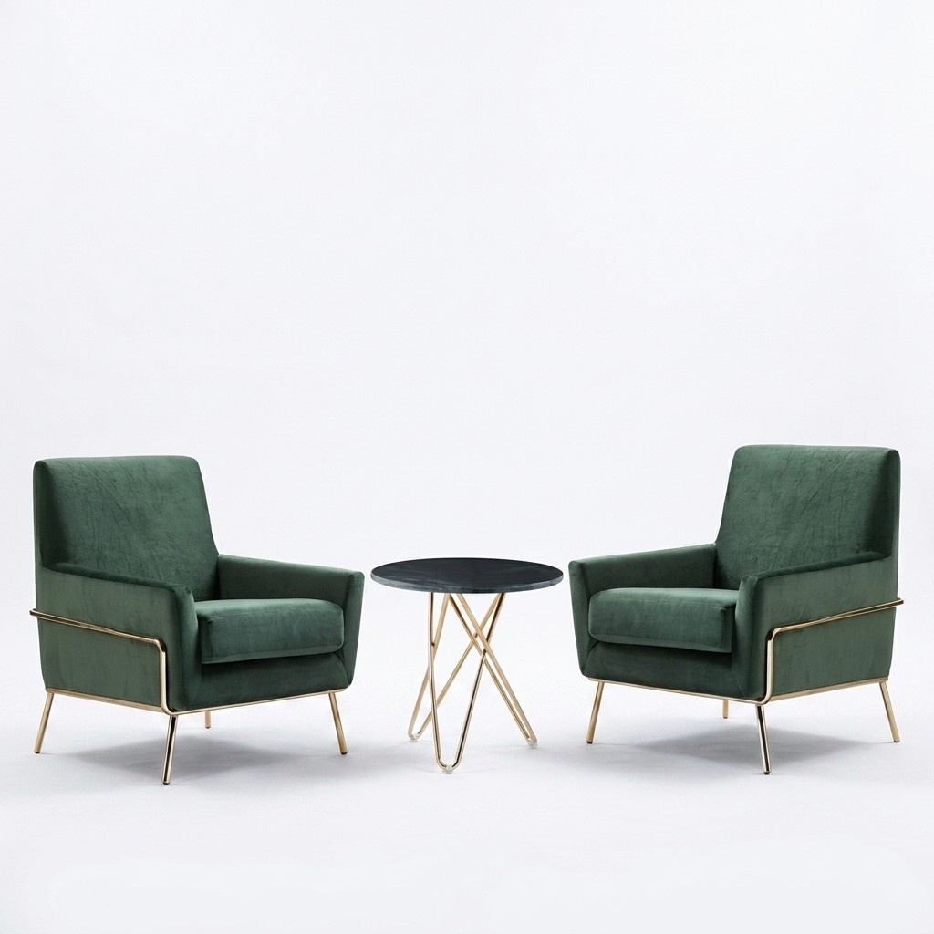 Designer Club Lounge Sessel Relax Hotel Stuhl Set Luxus Garnitur Gruppe