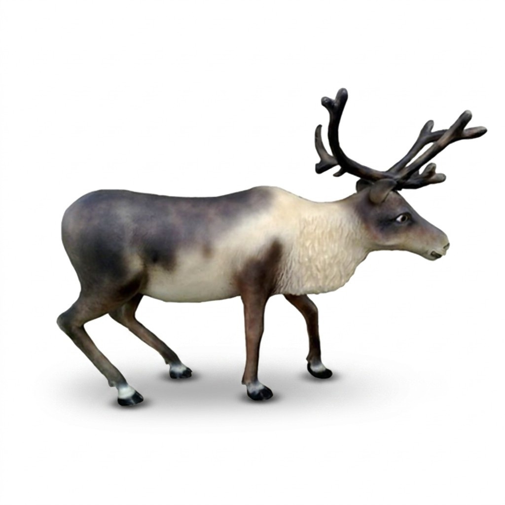 Designer Rentier Deko Tier Figur Winterdeko Höhe 160x200 cm Elch
