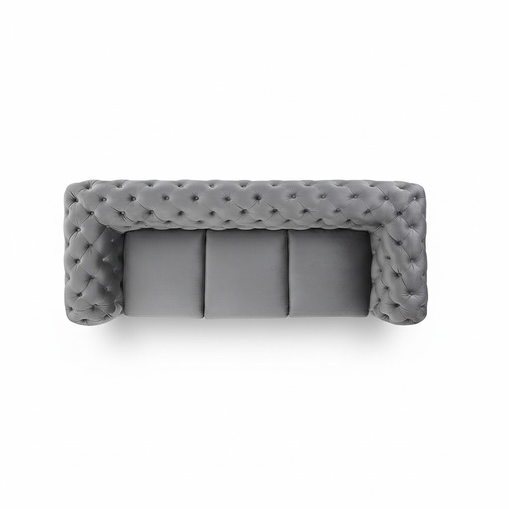 Designer Sofa 3 Sitzer Chesterfield Couch Polster Sofas Couchen Dreisitzer Sitz
