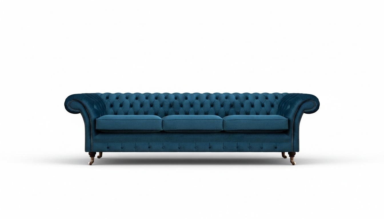 Designer Sofa Dreisitze Couch Wohnzimmer Einrichtung Polstermöbel Textil