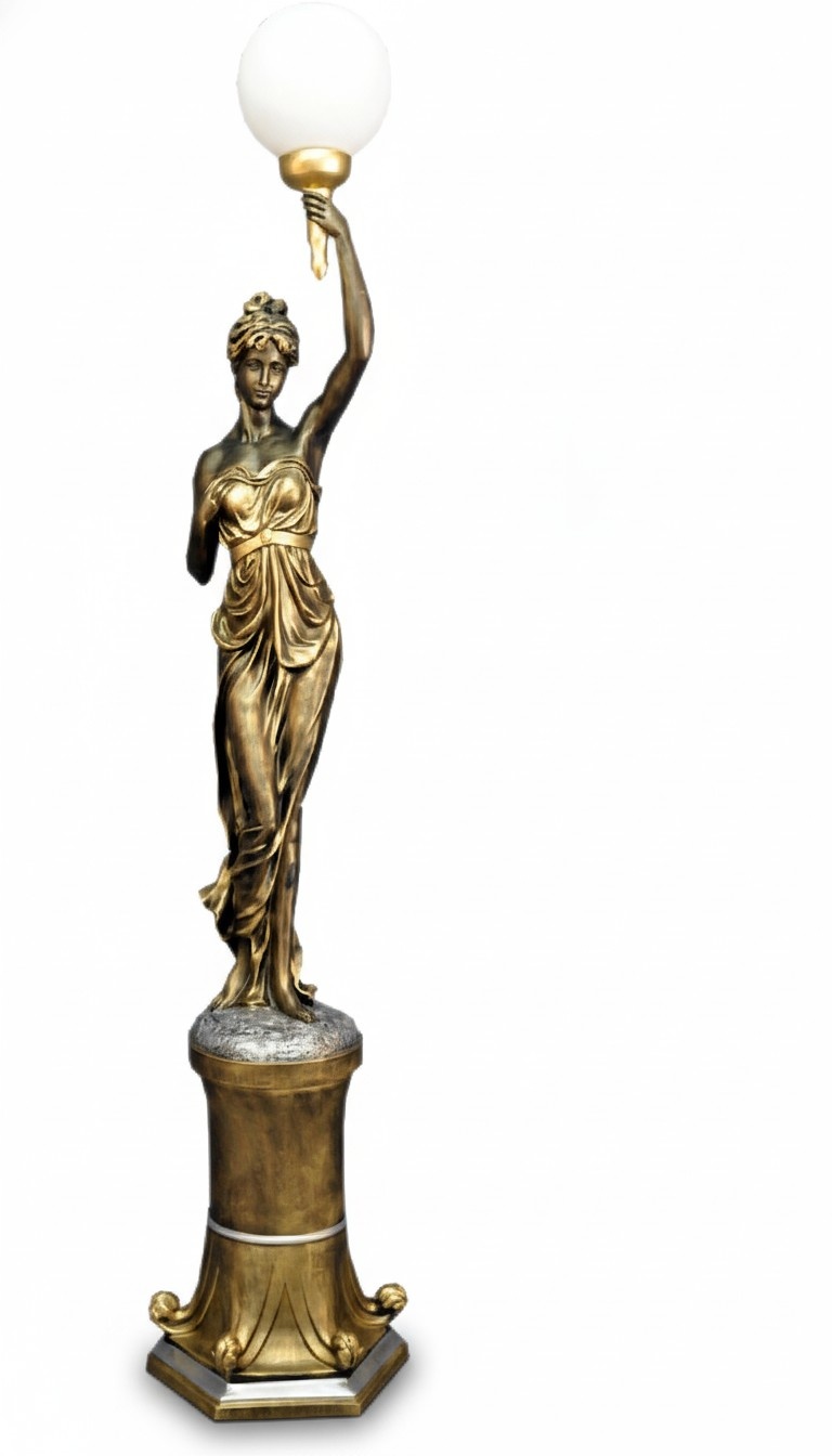 Designer XXL Big Statue Leuchte Lampe Stehlampe Stehleuchte Lampe
