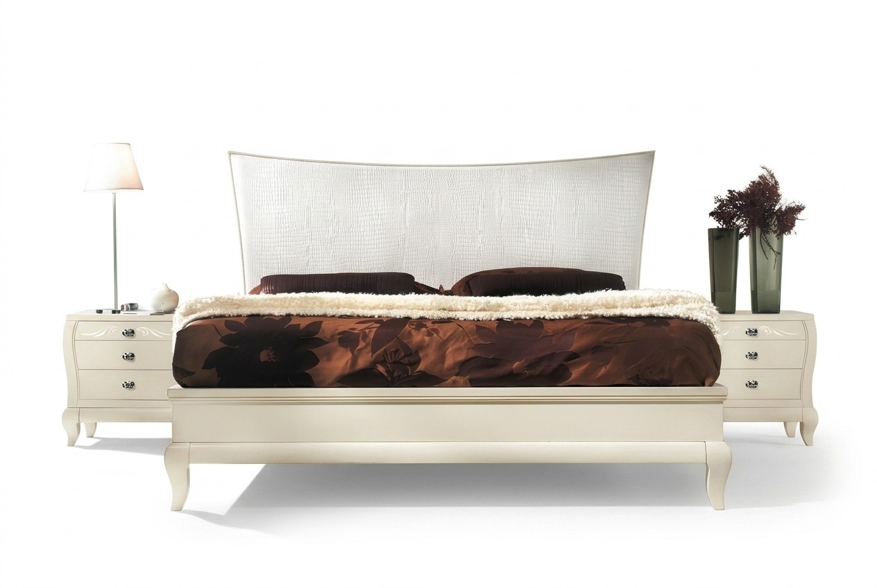 Doppelbetten Hotel Bett Modern Bettgestell Betten Design Bettrahmen Holz Bett