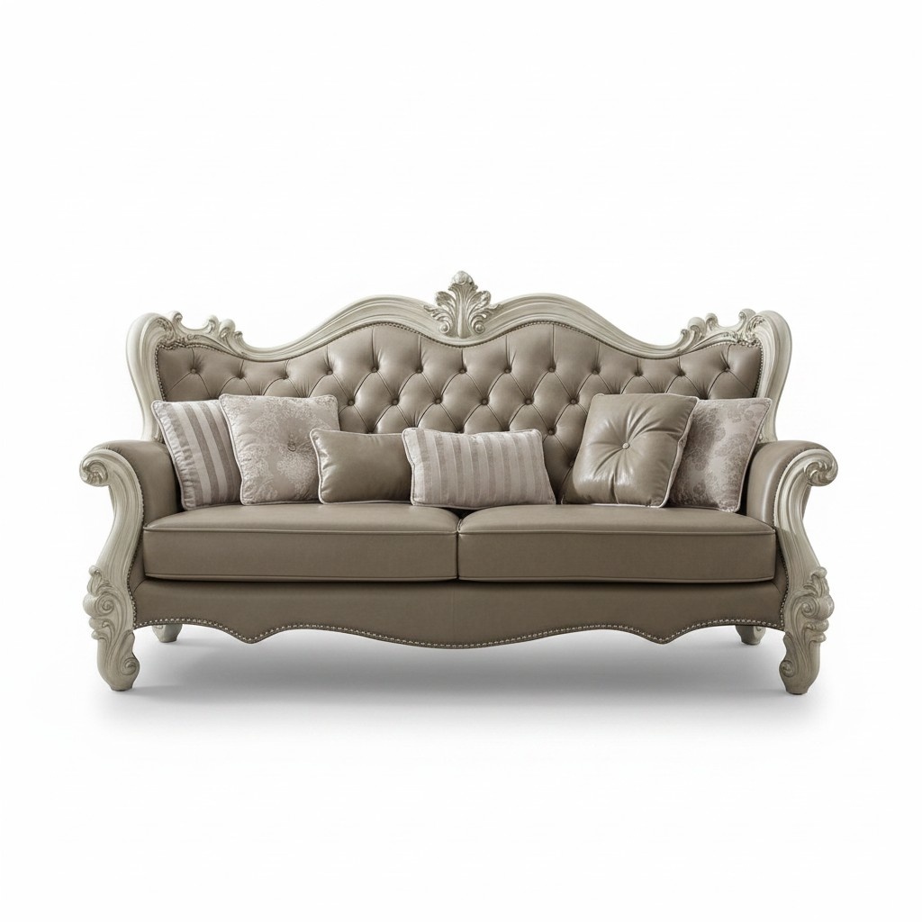 Dreisitzer 3 Sitzer Relax Sofas Lounge Sofa Leder Polster Couch Stoff