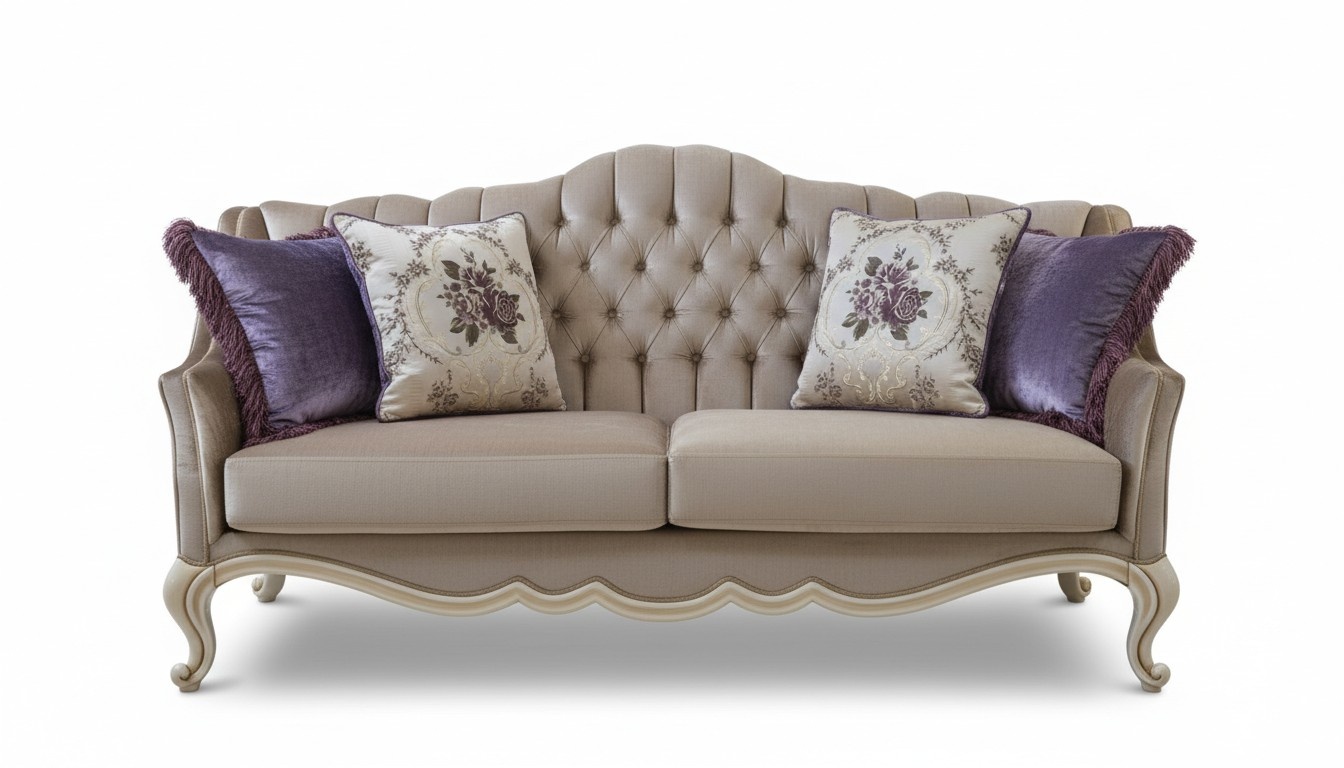Dreisitzer Luxus 3 Sitzer Couch Polster Klassisch Sitz Sofas Zimmer Möbel
