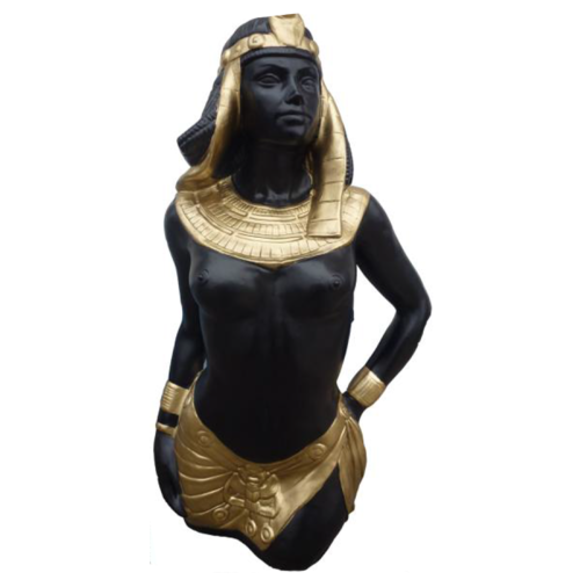 Ägyptischer Kleopatra Statue Statuen Dekoration Figuren Skulpturen Deko