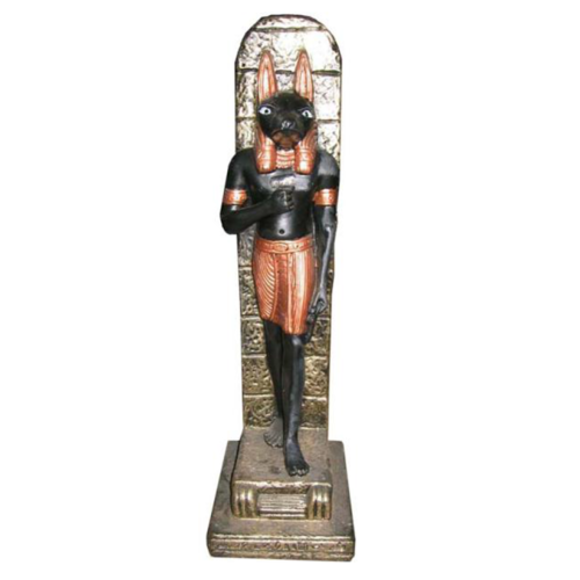 Ägyptische Figur Anubis Kunststoff god of death Dekoration Statuen