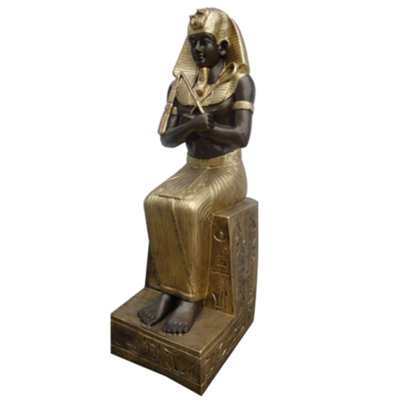 Ägyptische Pharao Figur Statue Skulptur Statuen Figuren 125 cm Antik Stil