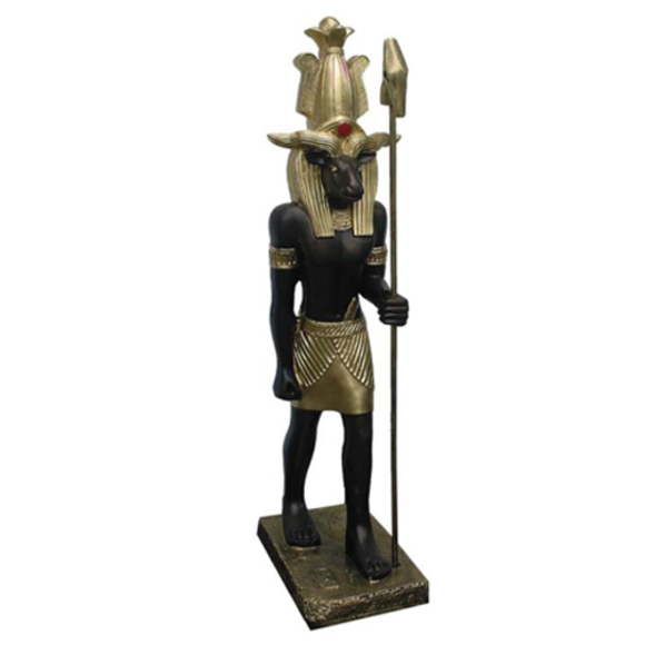Ägyptischer Gott Khnum Statue Figur Statuen Figuren Skulpturen