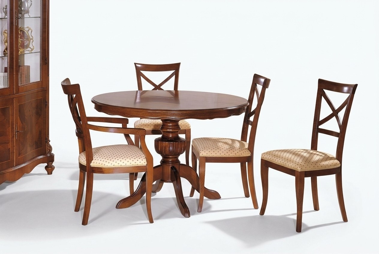 Echtholz Tisch Design Tische Holz Esszimmer Wohnzimmer klassisches Esszimmer