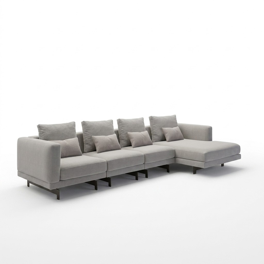 Eck Garnitur Luxus Komplett Ecksofa L-Form Designer Sofa Modern