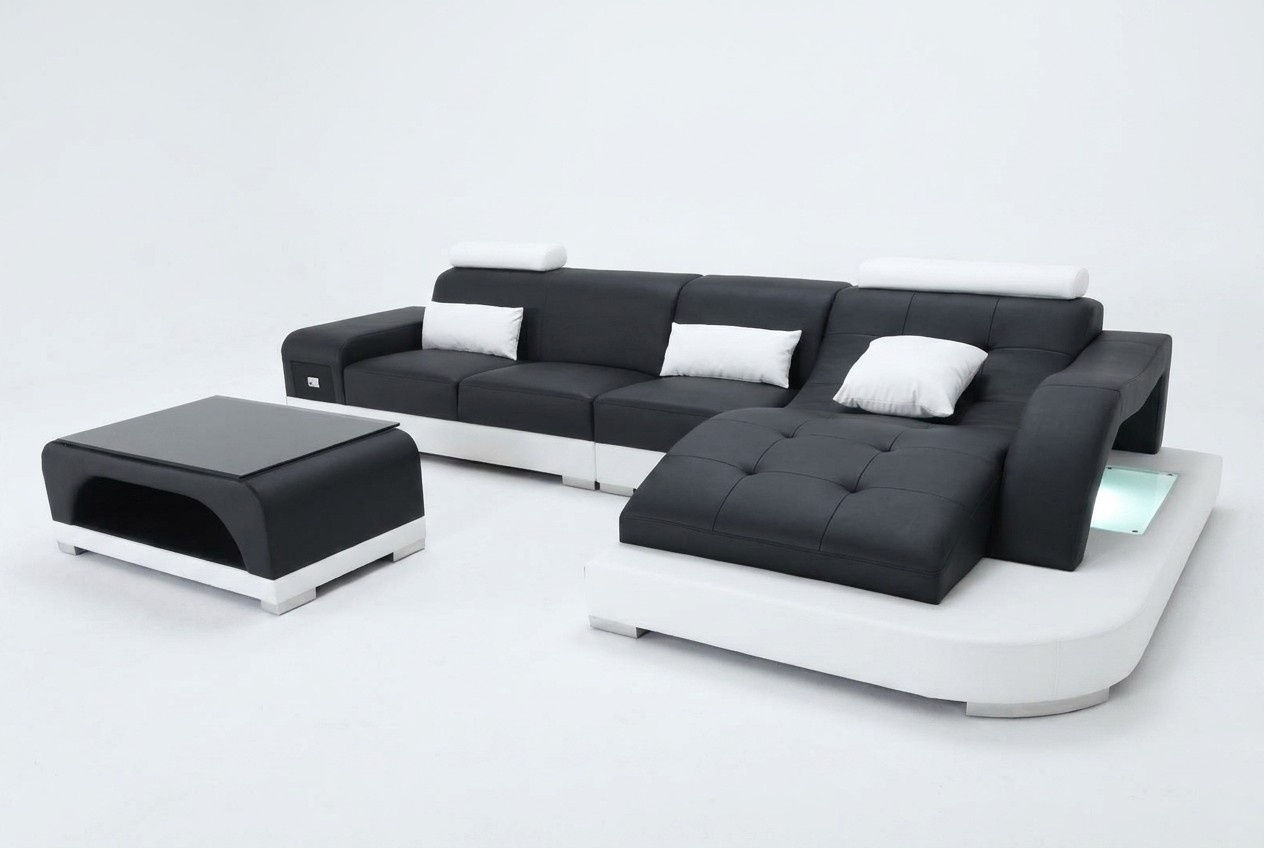 Eck Sofa Couch Polster Tisch Couchen Sofas Wohnlandschaft Luxus Garnitur