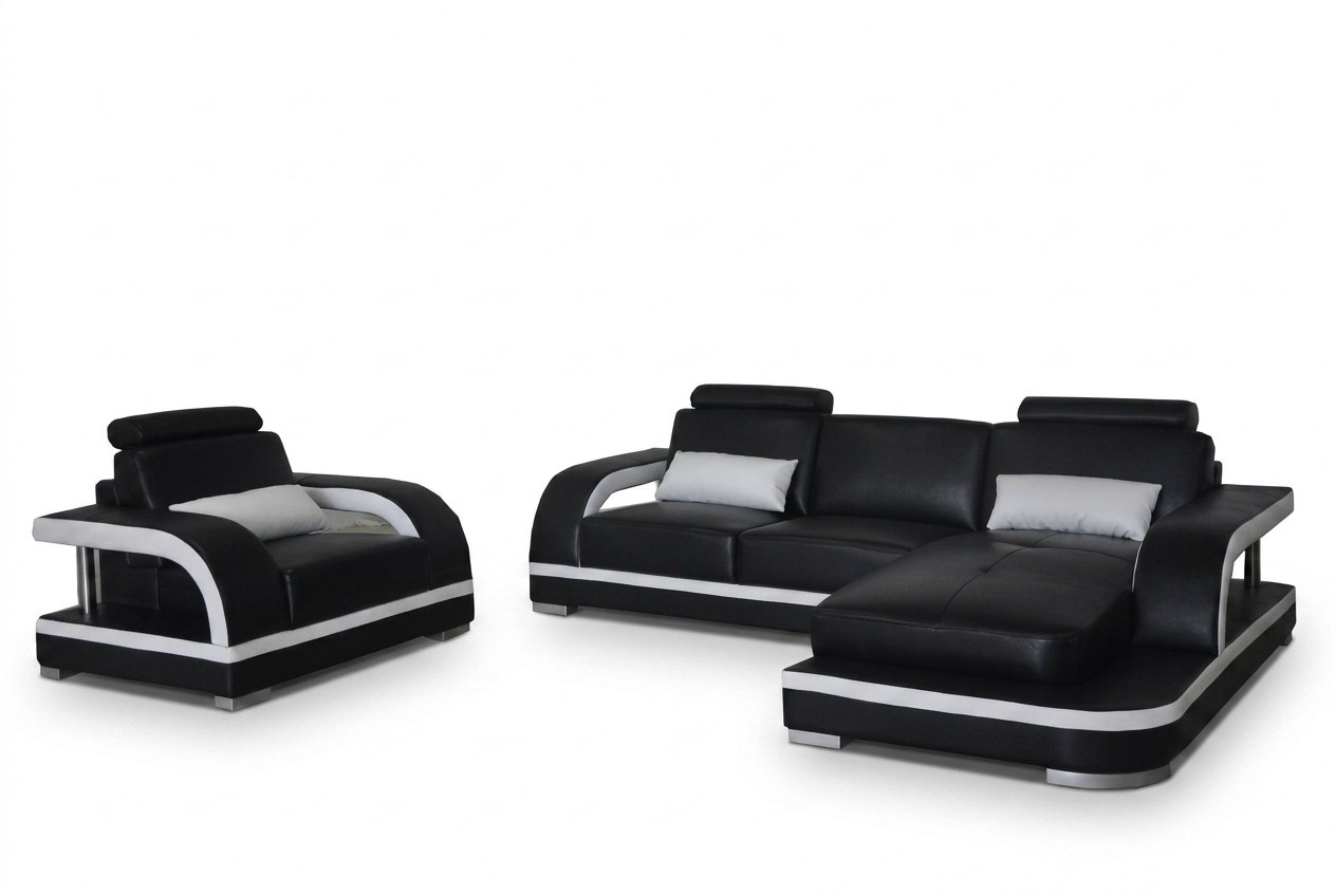 Eck Sofa Polster Couch Sitz Ecke Leder Garnitur Sessel L Form Wohnlandschaft Neu