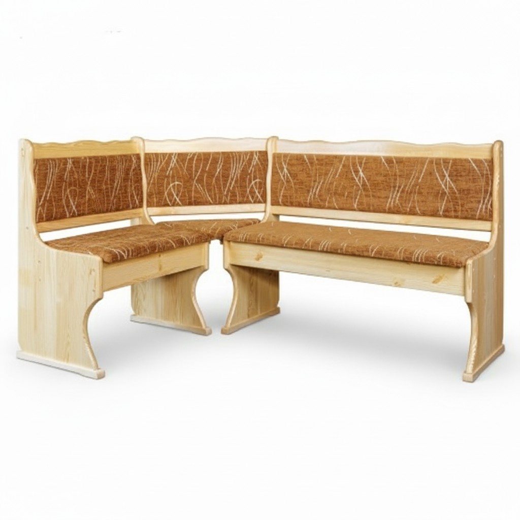 Eckbank Holzbank massive Bänke Küche Essbereich Ecksitz Echtholz Holz Möbel Neu