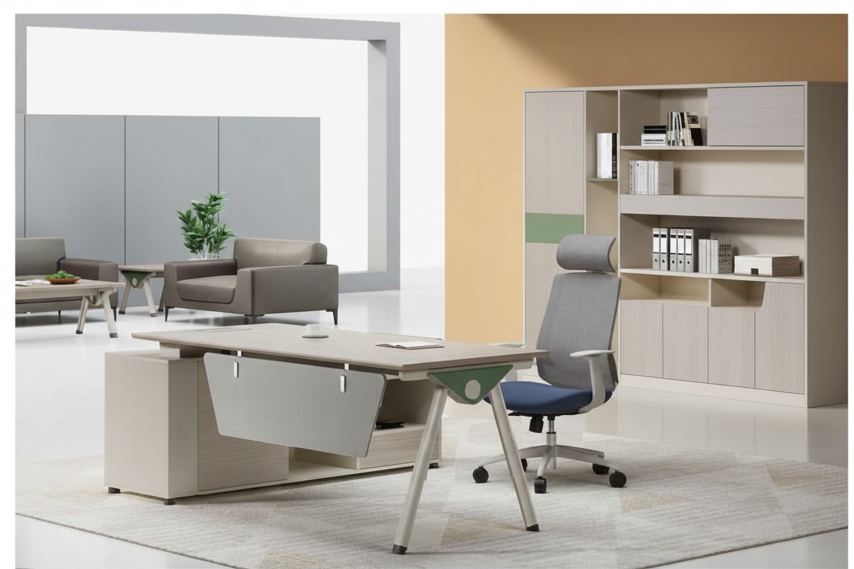 Eckschreibtisch Moderne Büromöbel Luxus Design Büro Einrichtung