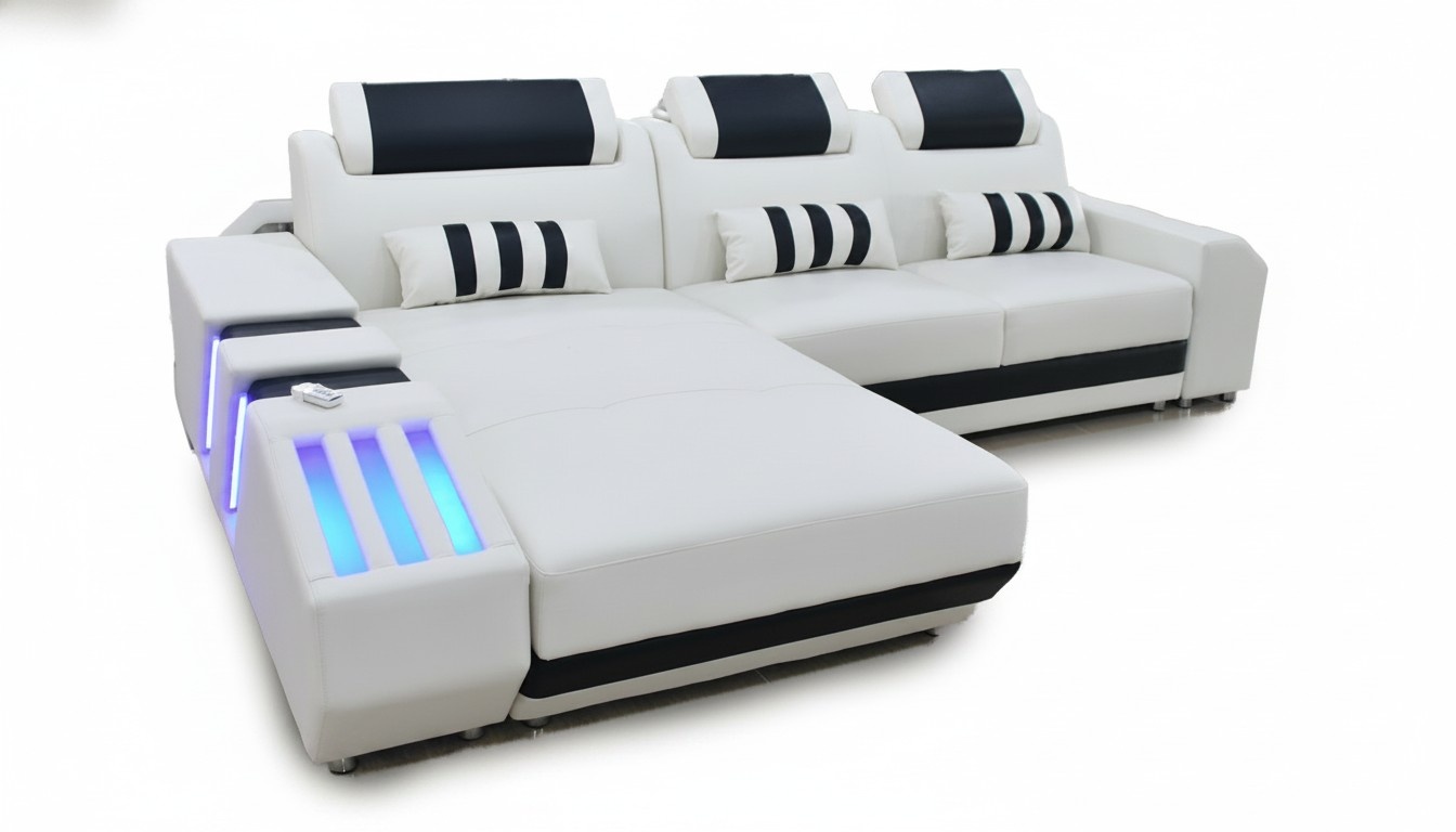 Ecksofa Eckgarnitur Sofa Polster Sitz Wohnlandschaft Garnitur L Form