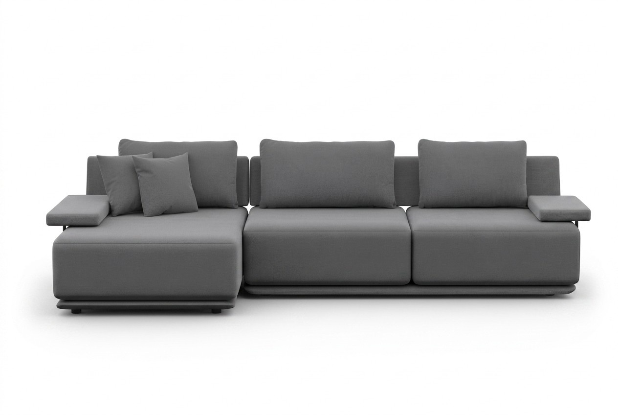 Ecksofa für Wohnzimmer Ästhetik ohne Überlastung