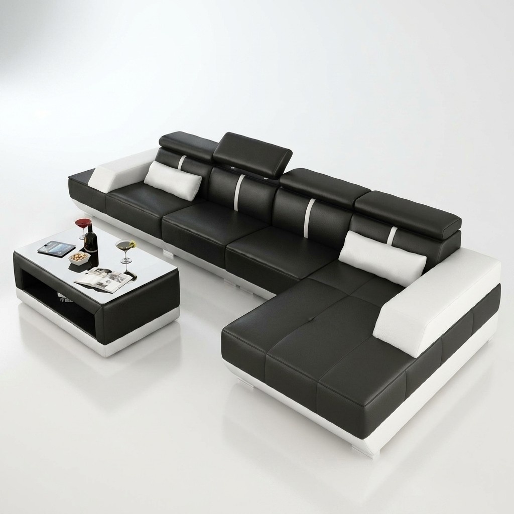 Ecksofa mit USB Wohnlandschaft Polster L Form Garnitur Eck Couchen XXL Sofas Neu