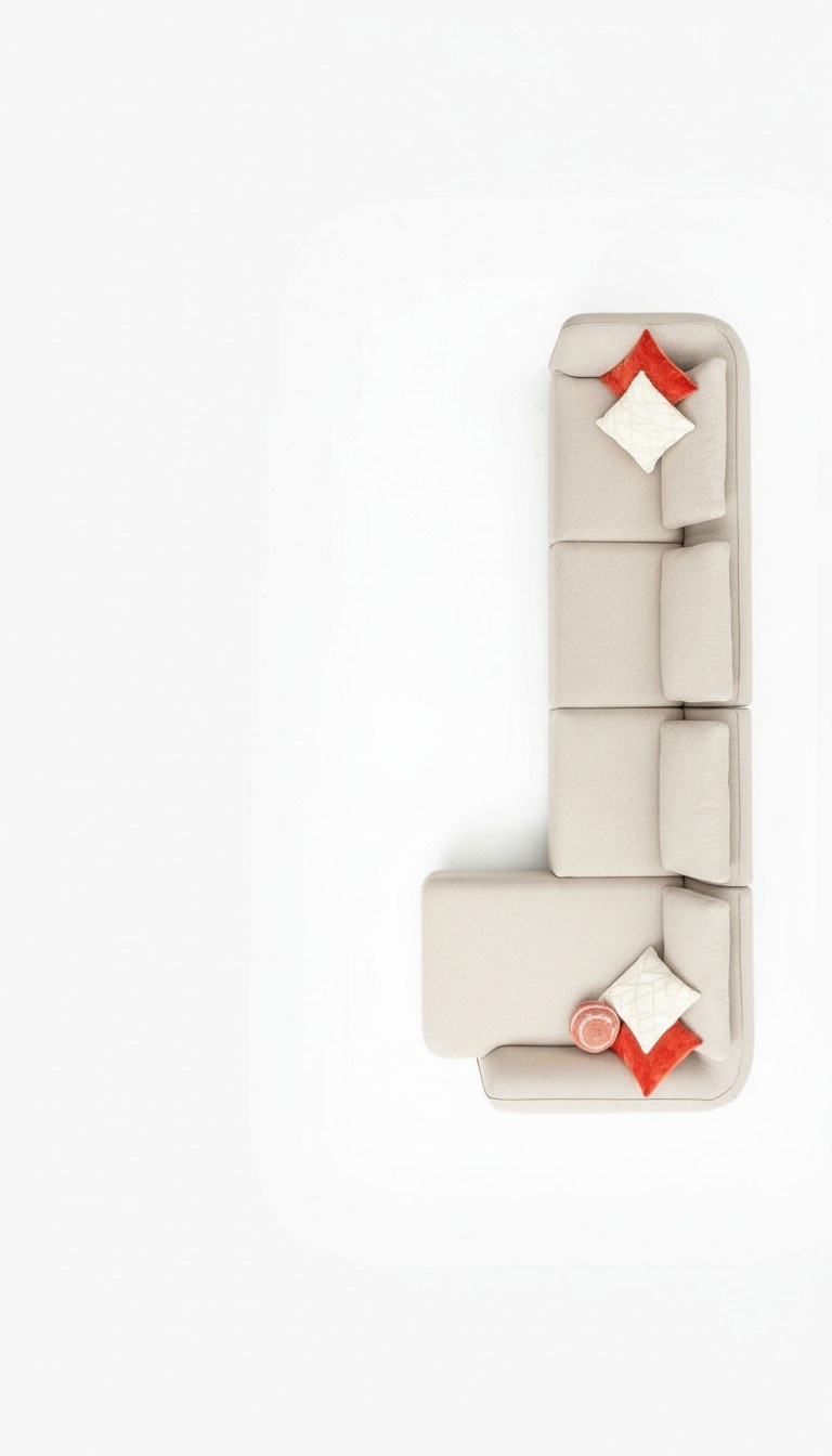 Ecksofa Wohnzimmer Couch Polstersofa Modern Design L-Form 420x170cm
