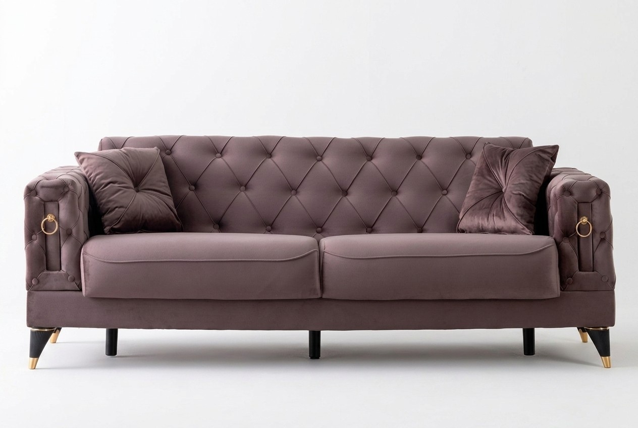 Elegantes 3-Sitzer Sofa Modernes Design für stilvollen Komfort im Wohnbereich