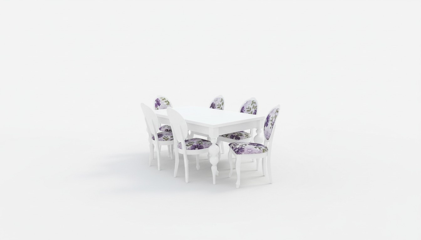 Esstisch 6x Stühle Essgruppe Esszimmer Set Klassischer Tisch 7tlg Set Stuhl neu