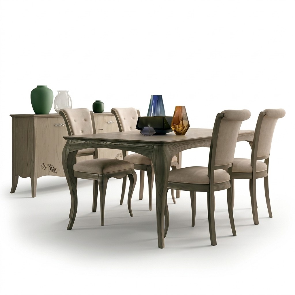 Esstisch Design Möbel Einrichtung Tische Massivholz Tisch Italienische