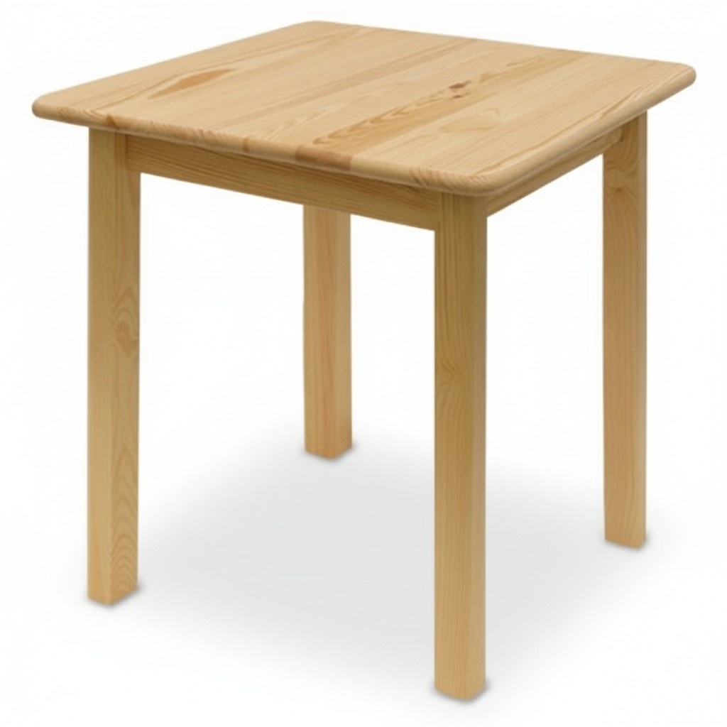 Esstisch Holz Tische Wohn Ess Zimmer 75x75 Massivholz Esstische Echtholz Tisch