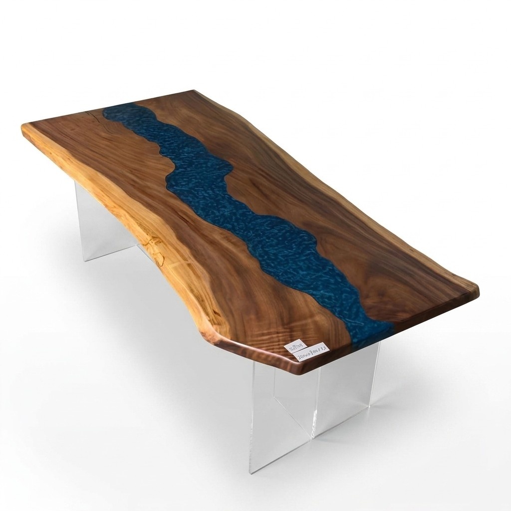 Esstisch Meer Wasser River Holz Flusstisch 200x90 Tische Epoxidharz